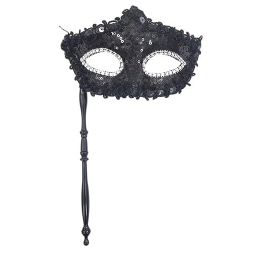 Wambere 1 Stück Schmetterlings-Quasten-Halbmaske,Maskenmaske mit Stock,Mardi Gras Deecorations,Venezianische Masken Augenmasken Maskenball Masken,für Kostümfeste Party Fasching Karneval,Schwarz C Wambere 1 Stück Schmetterlings-Quasten-Halbmaske,Maskenmaske mit Stock,Mardi Gras Deecorations,Venezianische Masken Augenmasken Maskenball Masken,für Kostümfeste Party Fasching Karneval,Schwarz C von Wambere