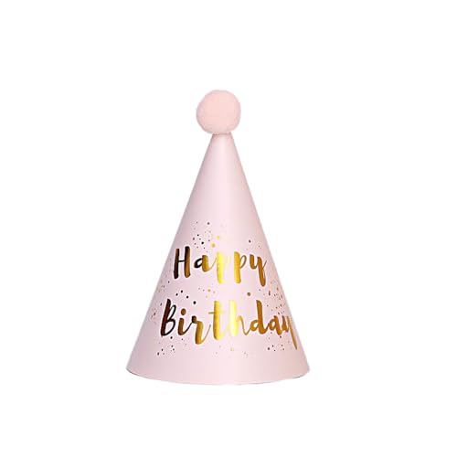 Wambere 12 Stück Partyhüte zum Geburtstag mit Pompons,Partyhüte Party Kegel Hüte,Geburtstag Kegel Hüte Party Supplies Hütchen Geburtstagshut für Kinder Festival Baby Shower,Rosa Wambere 12 Stück Partyhüte zum Geburtstag mit Pompons,Partyhüte Party Kegel Hüte,Geburtstag Kegel Hüte Party Supplies Hütchen Geburtstagshut für Kinder Festival Baby Shower,Rosa von Wambere