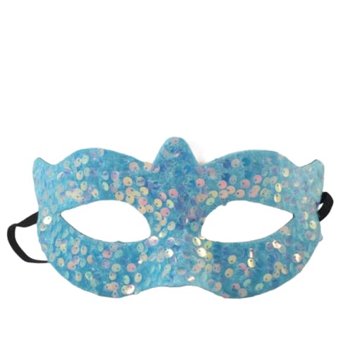 Wambere 4 Stück Kleine spitze Maske aus PVC mit Pailletten,Damen Masquerade Maskenmasken Venezianische Maske Augenmaske Halbmaske Kostüm Gesichtsmaske für Cosplay Halloween Fasching Karneval,Blau Wambere 4 Stück Kleine spitze Maske aus PVC mit Pailletten,Damen Masquerade Maskenmasken Venezianische Maske Augenmaske Halbmaske Kostüm Gesichtsmaske für Cosplay Halloween Fasching Karneval,Blau von Wambere