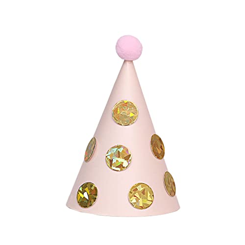 Wambere 6 Stück Partyhüte zum Geburtstag mit Pompons,Partyhüte Party Kegel Hüte,Geburtstag Kegel Hüte Party Supplies Hütchen Geburtstagshut für Kinder Festival Baby Shower,Rosa A Wambere 6 Stück Partyhüte zum Geburtstag mit Pompons,Partyhüte Party Kegel Hüte,Geburtstag Kegel Hüte Party Supplies Hütchen Geburtstagshut für Kinder Festival Baby Shower,Rosa A von Wambere
