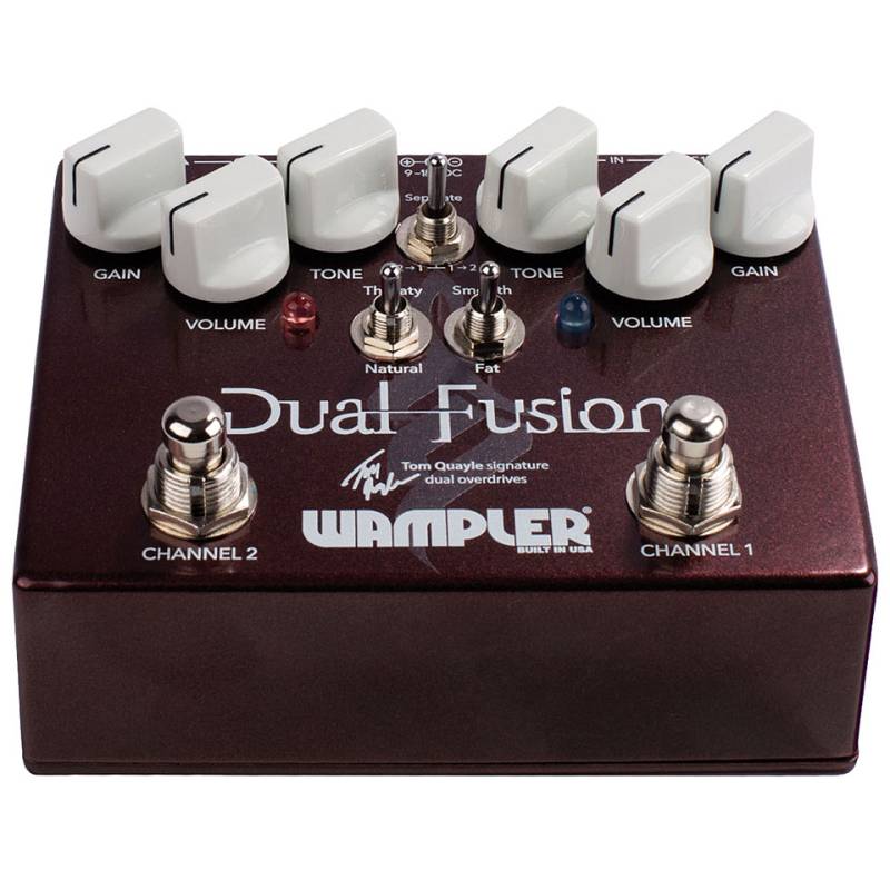 Wampler Dual Fusion V2 Effektgerät E-Gitarre von Wampler