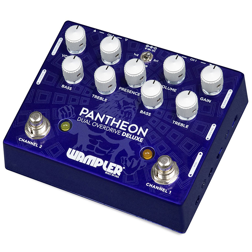 Wampler Dual Pantheon Deluxe Overdrive Effektgerät E-Gitarre Wampler Dual Pantheon Deluxe Overdrive Effektgerät E-Gitarre von Wampler