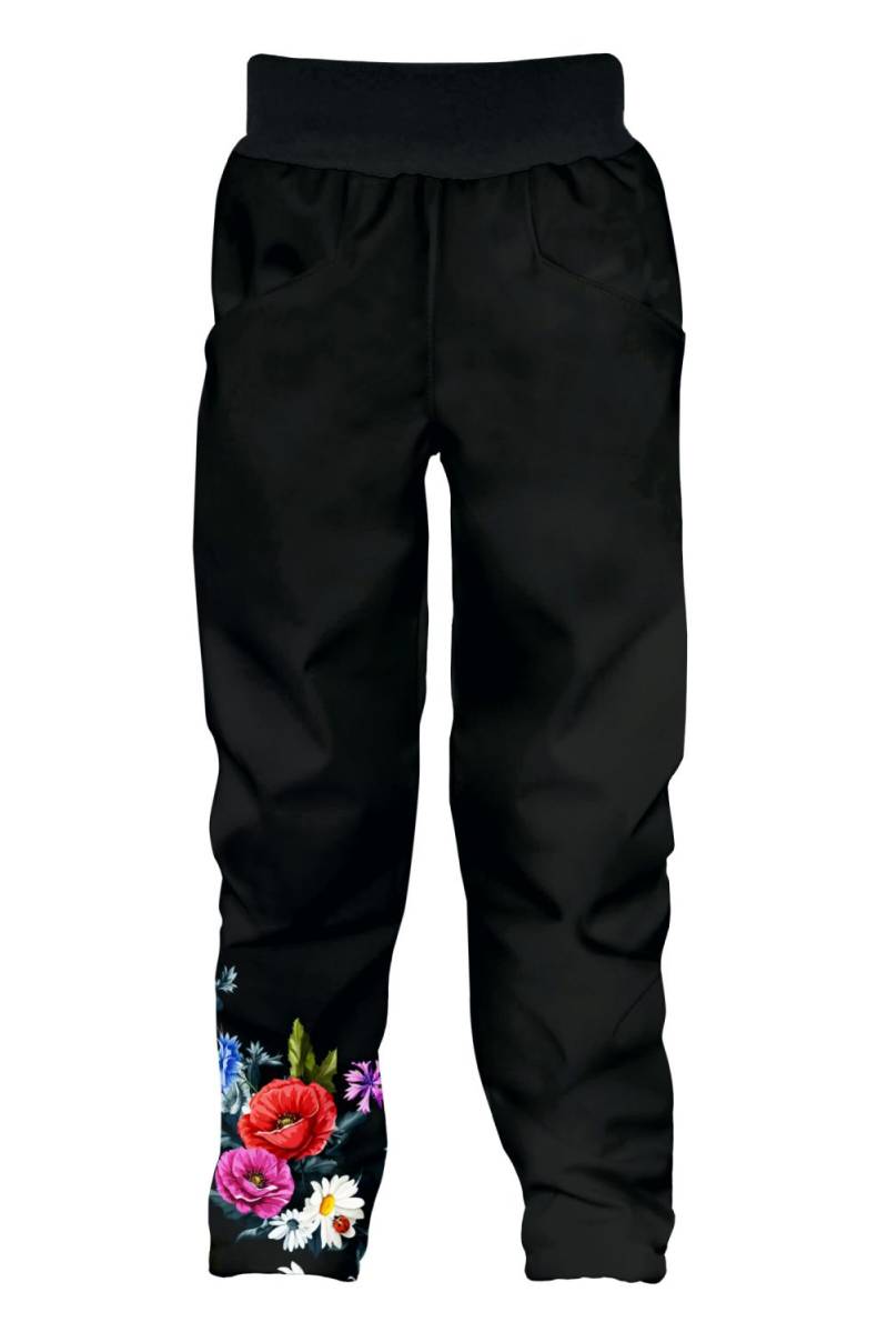 Wamu Softshell Hose - Wild Flowers 122/128 von Wamu