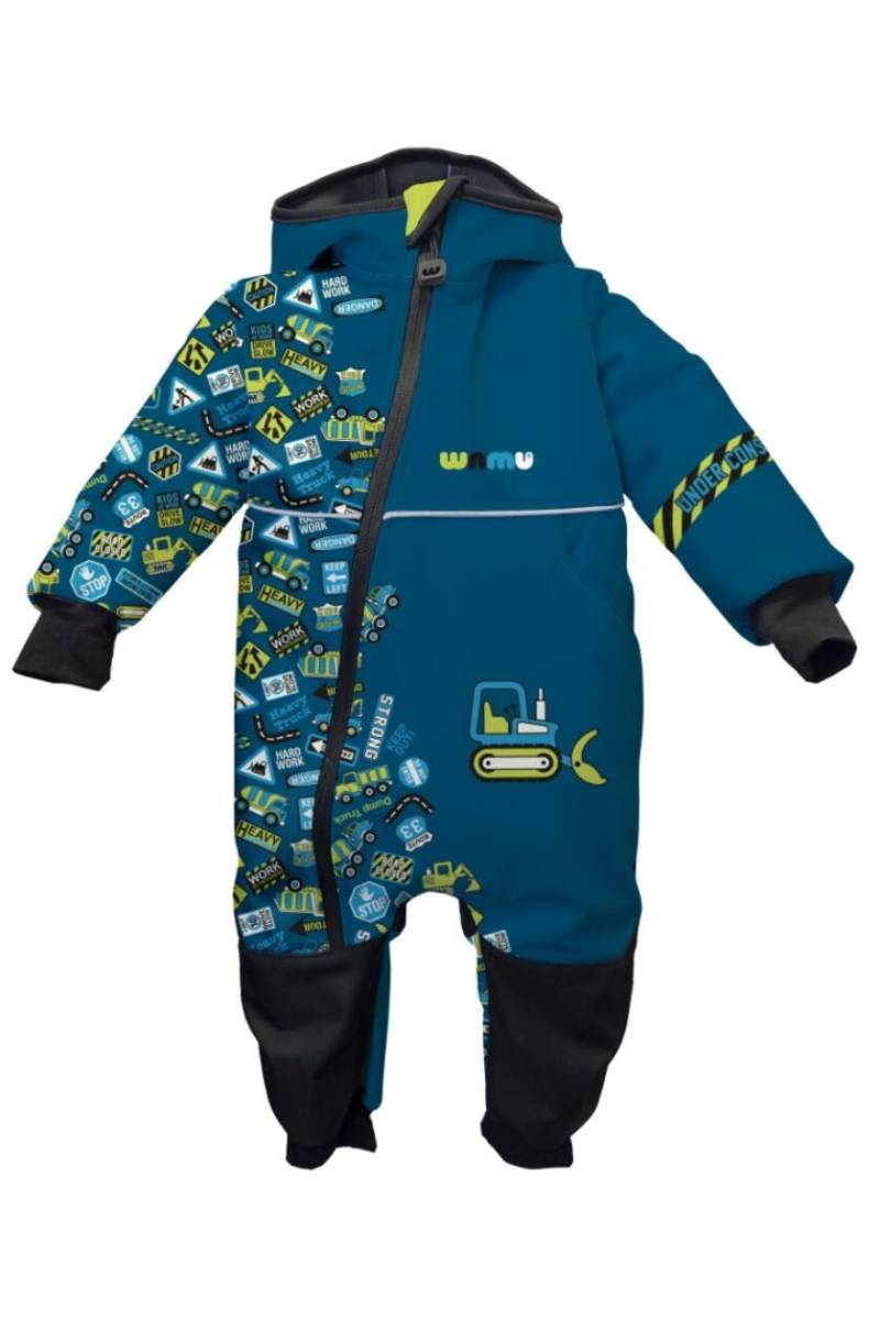 Wamu Softshell Overall - 92/98 Digger (Blue) von Wamu