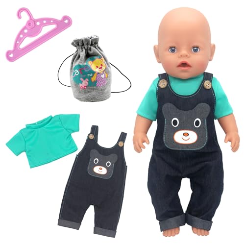 Dolls Clothes for 14-18 Inches Baby Doll, Puppen Kleidung für 30-45cm Puppen, Baby Doll Clothes Sweet Outfits for 35-43cm Baby Doll Puppenkleidung 14-18Inch Girls Birthday (Not Include Doll) Dolls Clothes for 14-18 Inches Baby Doll, Puppen Kleidung für 30-45cm Puppen, Baby Doll Clothes Sweet Outfits for 35-43cm Baby Doll Puppenkleidung 14-18Inch Girls Birthday (Not Include Doll) von WanderGo