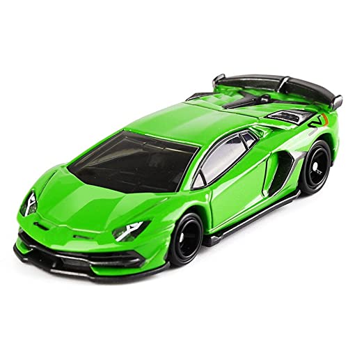 WangXLDD Automodell Kompatibel mit Lamborghini Aventador SVJ Sportwagen Modell im Maßstab 1:68, Legierungsguss-Modellsammlung, Ornamente von WangXLDD