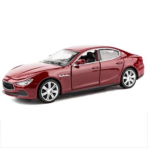 WangXLDD Automodell kompatibel mit Maserati Ghibli Modell im Maßstab 1:32, Legierungsguss-Modellsammlung, Ornamente von WangXLDD