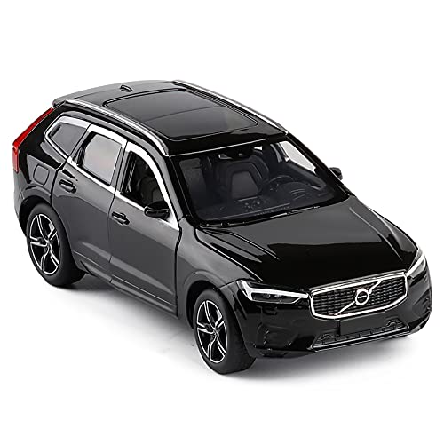 WangXLDD Druckguss-Automodell im Maßstab 1:32, kompatibel mit Volvo XC60, SUV-Modellauto, multifunktionale Simulation, Legierung, Automodell, Spielzeugfahrzeug von WangXLDD