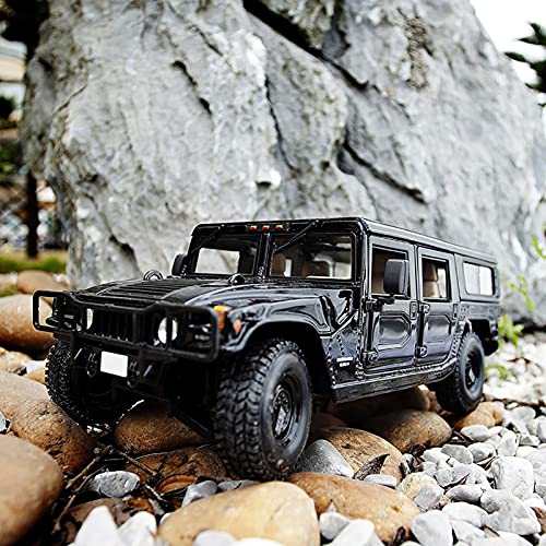 WangXLDD Geländewagen-Automodell, kompatibel mit Hummer H1, Druckgussmodell im Maßstab 1:18, Simulation, Legierung, Automodell, kreative Dekoration WangXLDD Geländewagen-Automodell, kompatibel mit Hummer H1, Druckgussmodell im Maßstab 1:18, Simulation, Legierung, Automodell, kreative Dekoration von WangXLDD