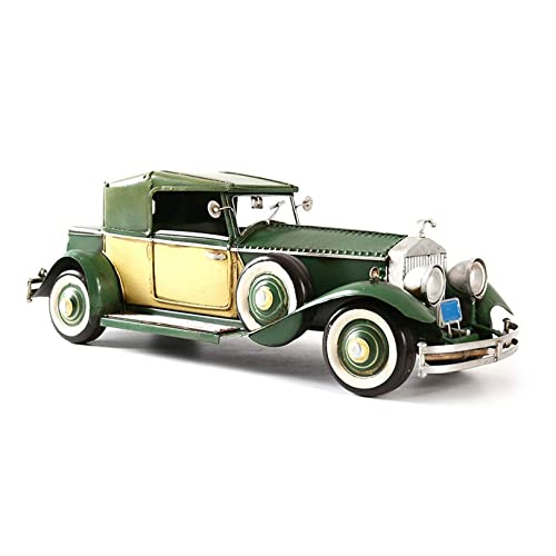 WangXLDD Modellauto kompatibel mit Rolls-Royce Phantom 1932 im Mastab 1:18, eisenbeschichtetes Ornament fr Zuhause, Bro, Geschft, Schreibtisch, Regal, Dekoration, Geschenk von WangXLDD