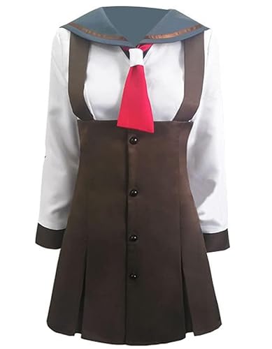 WangYouMan Bakemonogatari Anime Nadeko Sengoku Cosplay Maßgeschneidertes Uniform-Kostüm (Größe M) von WangYouMan
