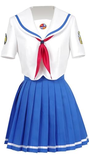 WangYouMan High School Fleet Anime Cosplay Maßgeschneidertes Uniform-Kostüm (Größe XXXL-ExtraXL) von WangYouMan