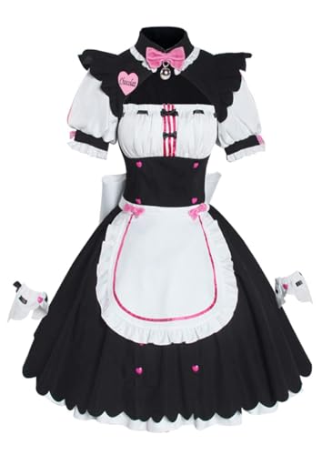 WangYouMan NEKOPARA Anime Chocola Cosplay Maßgeschneidertes Uniform-Kostüm (Größe S) von WangYouMan