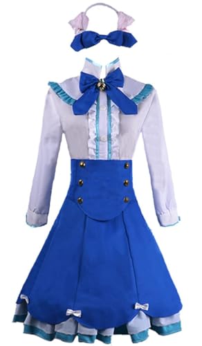 WangYouMan NEKOPARA Anime Vanille Cosplay Maßgeschneidertes Uniform-Kostüm (XXL-XL) von WangYouMan