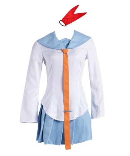 WangYouMan Nisekoi Anime Kirisaki Chitoge Cosplay Maßgeschneiderte Uniform Kostüm (M-Mitte) von WangYouMan