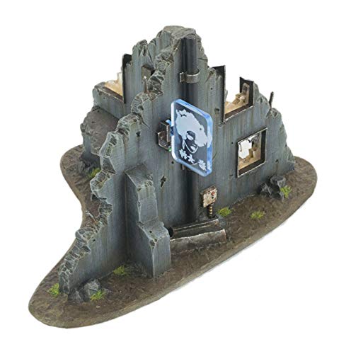 War World Gaming War-Torn City Zerstörte Mehrstöckige T-Profil Gebäude - 28mm Tabletop Gelände Modellbau Diorama Warhammer von War World Gaming