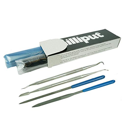 War World Gaming Schwarz Milliput Sculpting Set mit Werkzeugen und Feilen War World Gaming Schwarz Milliput Sculpting Set mit Werkzeugen und Feilen von War World Gaming