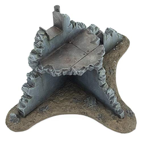 War World Gaming War Torn City Zerstörte Mittel-Gebäude - 28mm Heroisch Sci-Fi Wargame Terrain Tabletop Gelände Geländebau Modellbau Zombie Post-Apokalyptisch War World Gaming War Torn City Zerstörte Mittel-Gebäude - 28mm Heroisch Sci-Fi Wargame Terrain Tabletop Gelände Geländebau Modellbau Zombie Post-Apokalyptisch von War World Gaming