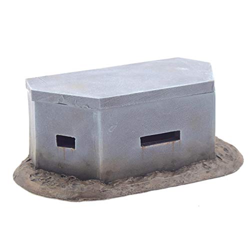 War World Gaming World at War Große Bunker - 28mm WW2 Tabletop Spiele Gelände Modellbau Diorama Schlachtfeld Militär Kriegführung Battleboard Modell Harz War World Gaming World at War Große Bunker - 28mm WW2 Tabletop Spiele Gelände Modellbau Diorama Schlachtfeld Militär Kriegführung Battleboard Modell Harz von War World Gaming