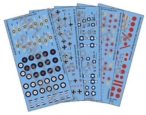 Blood Red Skies WWII Mass Air Combat War Game Decals Pack of 5 von WarLord