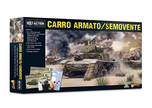 WarLord Bolt Action Carro Armato/Semovente Panzer 1:56 WWII Military Wargaming Plastikmodellbausatz 402018005, unlackiert WarLord Bolt Action Carro Armato/Semovente Panzer 1:56 WWII Military Wargaming Plastikmodellbausatz 402018005, unlackiert von Warlord Games