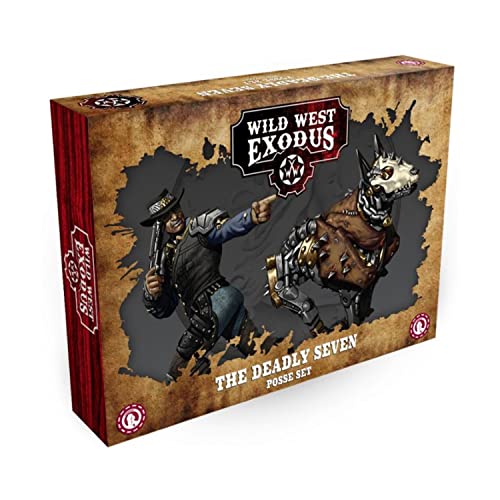 Warcradle Studios Wild West Exodus - The Deadly Seven Posse Set Warcradle Studios Wild West Exodus - The Deadly Seven Posse Set von Warcradle Studios