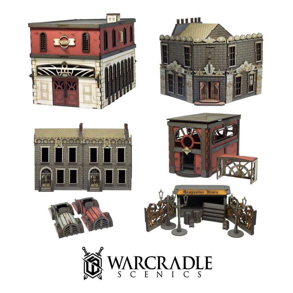 'Myskham Town Set' von Warcradle