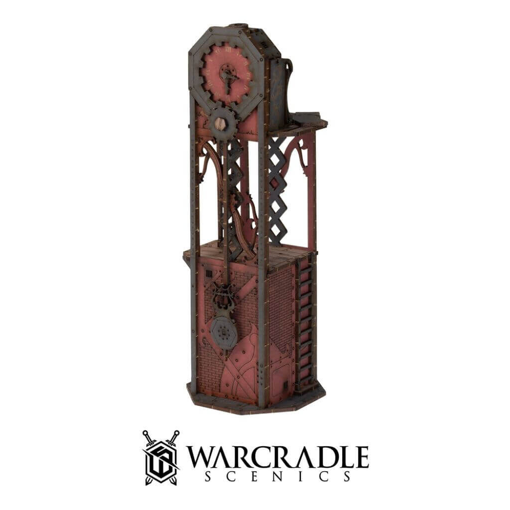 'Red Oak Gallows and Clock Tower' von Warcradle