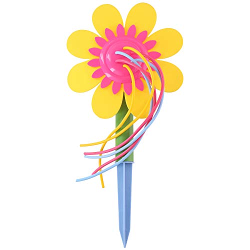 Wasserspiel Sprinkler Blume mit Gartenschlauchanschluss für Kinder als Dusche im Garten Wasser Fontäne Spiel Badespaß von Warenhandel König