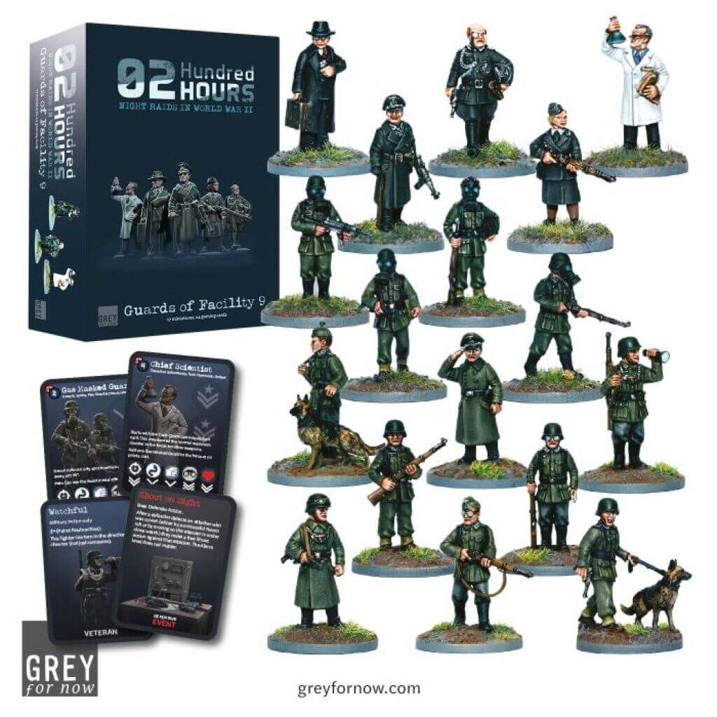 '02 Hundred Hours Guards of Facility 9' von Wargames Atlantic