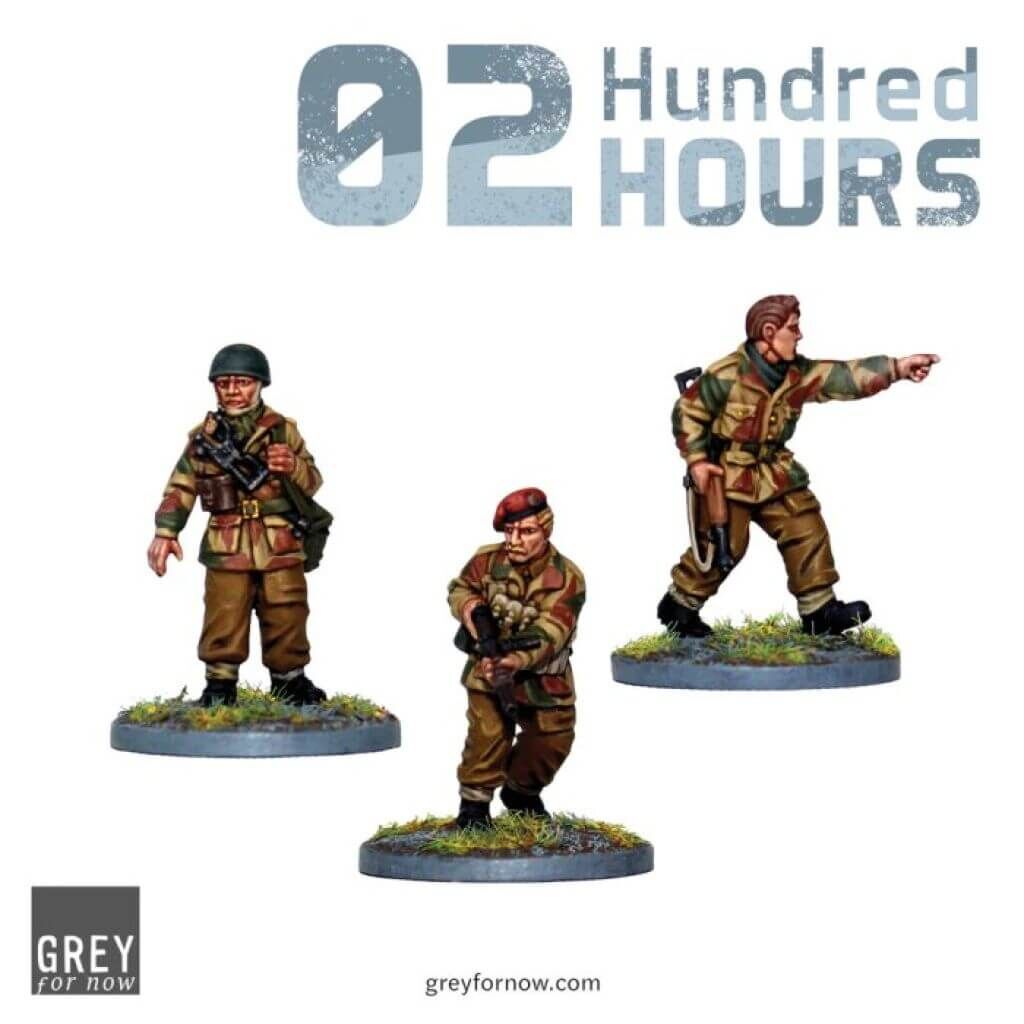 '02 Hundred Hours Jedburgh Team' von Wargames Atlantic
