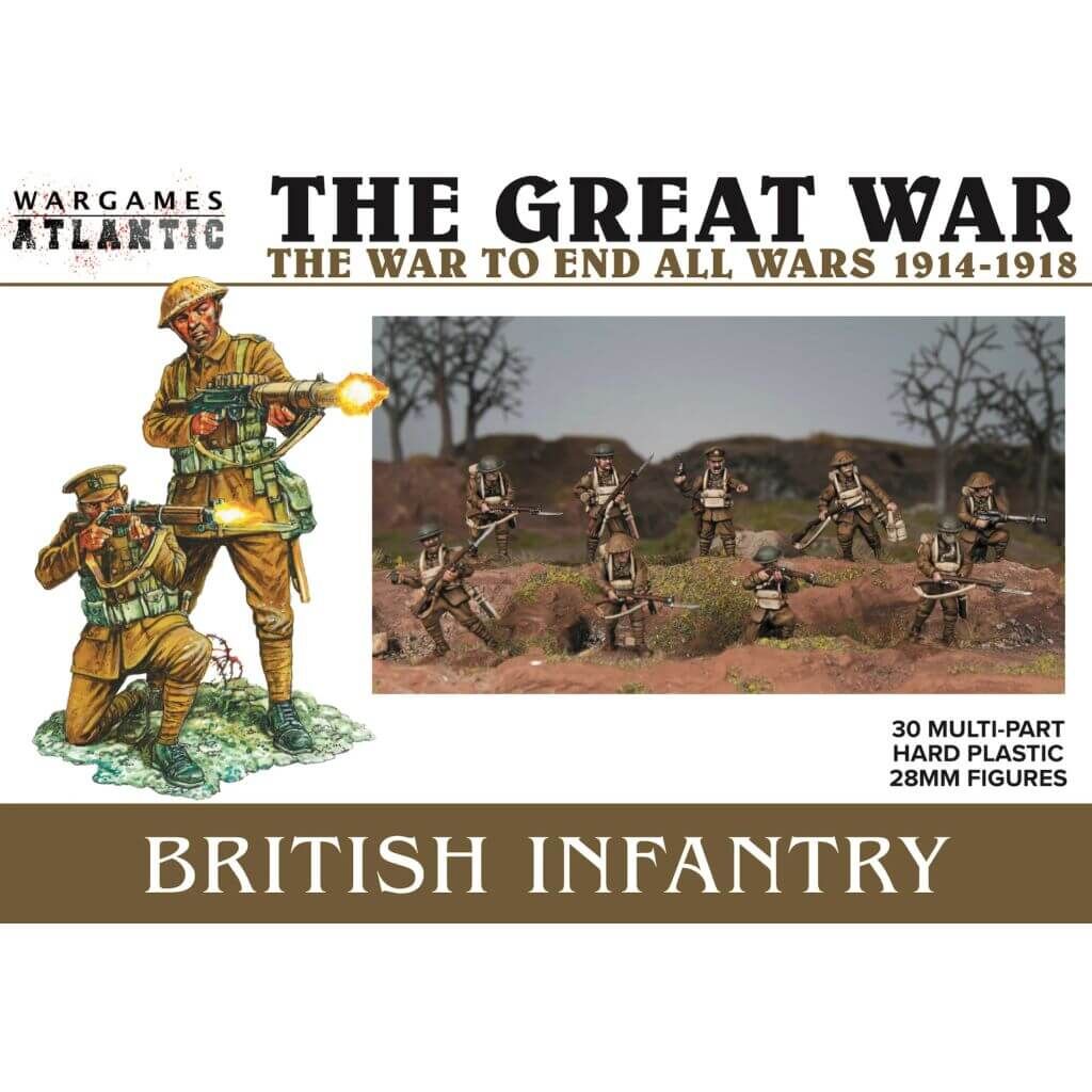 'Britische Infanterie erster Weltkrieg (1916-1918)' von Wargames Atlantic