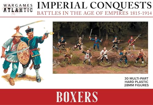 Imperial Conquests – chinesische Boxershorts – 30 mehrteilige Hartplastik (hochschlagfestes Polystyrol), 28 mm Figuren von Wargames Atlantic