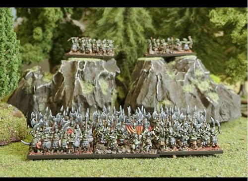Wargames Atlantic, Klassische Fantasy-Schlachten, Ork-Horde, Miniaturen, 28 mm von Wargames Atlantic