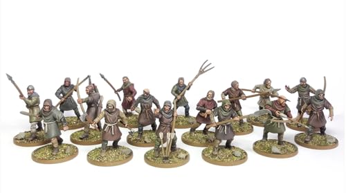Wargames Atlantic, The Age of Chivalry, Bauernabgabe (1100-1350), 28 mm, Hartplastik-Figuren von Wargames Atlantic