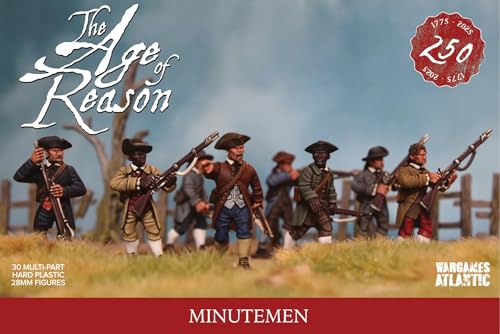Wargames Atlantic, The Age of Reason, Minutemen, Scale Miniatures von Wargames Atlantic