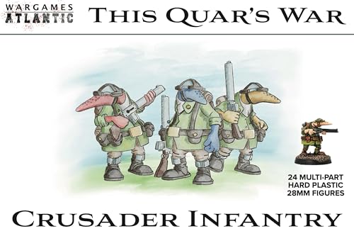 Wargames Atlantic, This Quar's War, Quar Crusader Infantry, 28 mm Hartplastik-Miniaturen Wargames Atlantic, This Quar's War, Quar Crusader Infantry, 28 mm Hartplastik-Miniaturen von Wargames Atlantic