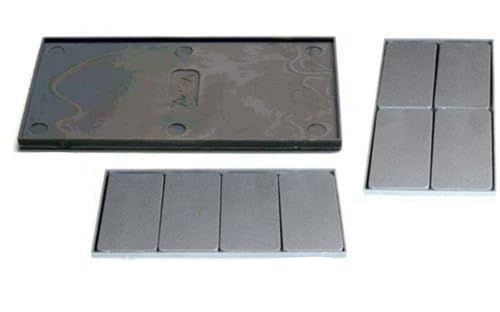 Wargames Delivered 12 Kunststoff-Kavallerie-Bewegungstabletts, 100 mm x 50 mm, für Rank- und Flankenkriegsspiele, flaches Profil, langlebig, reibungsloses Gameplay und präzise Einheitensteuerung von Wargames Delivered