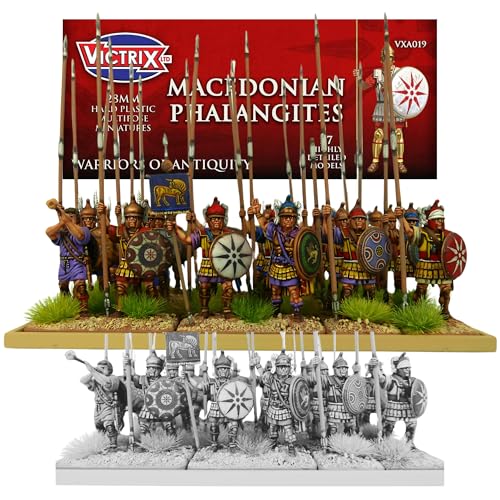 Wargames Delivered - Mazedonische Phalangiten, 27 28 mm Multipose-Figuren, Sarissas für Wargaming Wargames Delivered - Mazedonische Phalangiten, 27 28 mm Multipose-Figuren, Sarissas für Wargaming von Wargames Delivered