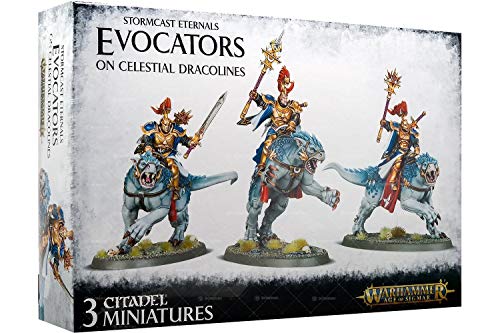 Games Workshop Age of Sigmar: Stormcast Eternals Evocators On Celestial Dracolines von Warhammer Age of Sigmar
