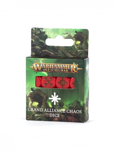 Games Workshop – Warhammer – Age of Sigmar: Grand Alliance Chaos Würfel-Set, 20 Stück Games Workshop – Warhammer – Age of Sigmar: Grand Alliance Chaos Würfel-Set, 20 Stück von Warhammer Age of Sigmar