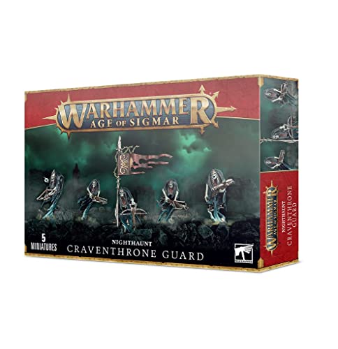 Warhammer Age of Sigmar Games Workshop Nighthaunt Craventhrone Guard von Warhammer Age of Sigmar
