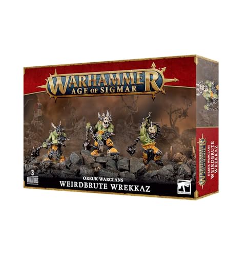 Warhammer AoS - Ironjawz Orruk Wrekkaz Bizarre/Brute Ragerz von Warhammer Age of Sigmar