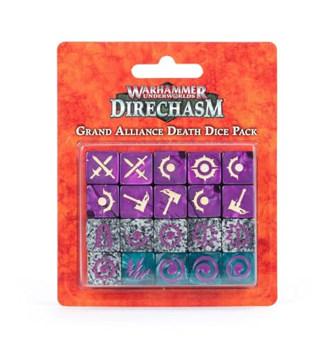 Warhammer Underworlds: Direchasm Dés der Grande Alliance de la Mort von Games Workshop
