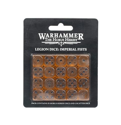 Games Workshop - Warhammer - Horus Heresy Legion Würfel: Imperial Fists von Warhammer The Horus Heresy