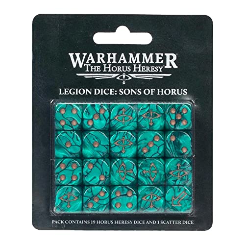 Games Workshop - Warhammer - Horus Heresy Legion Würfel: Sons Of Horus von Warhammer The Horus Heresy