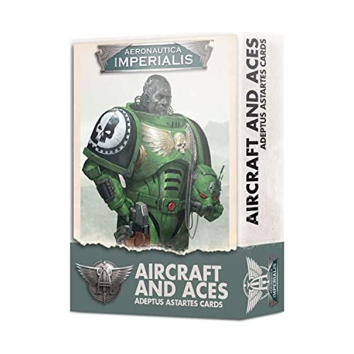 Aeronautica Imperialis Aircraft and Aces Adeptus Astartes Cards (Englisch) von Warhammer