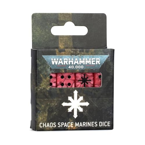 Games Workshop - Warhammer 40.000 - Chaos Space Marines: Würfel-Set Games Workshop - Warhammer 40.000 - Chaos Space Marines: Würfel-Set von Warhammer