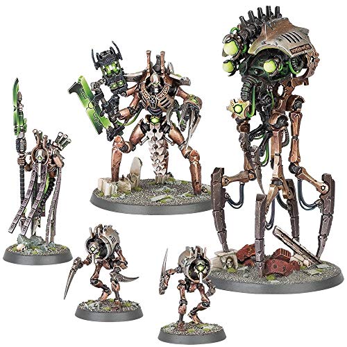 Games Workshop Warhammer 40K Necrons Royal Court – Tischspiel-Miniaturen – ab 72 Jahren Games Workshop Warhammer 40K Necrons Royal Court – Tischspiel-Miniaturen – ab 72 Jahren von Warhammer