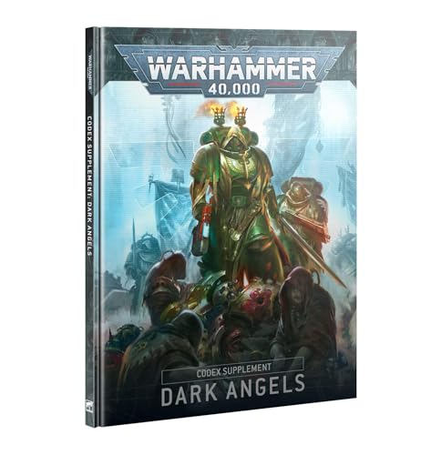Games Workshop Warhammer 40k - Codex Supplement V.10 Dark Angels (En), Schwarz von Games Workshop